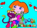 Mchezo Rudi Shuleni Coloring Kitabu Dora  online