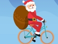 Mchezo Changamoto ya Baiskeli ya Wheelie ya Santa  online