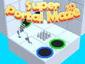 Mchezo Super Portal Maze 3D online