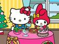 Mchezo Hello Kitty na Friends Dinner ya Krismasi  online