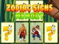 Mchezo Kumbukumbu ya Ishara za Zodiac  online