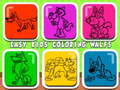 Mchezo Rahisi Watoto Coloring Walfs  online