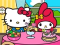 Mchezo Mkahawa wa Hello Kitty na Marafiki  online