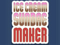 Mchezo Muumba wa Ice Cream Sundae  online