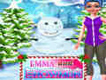 Mchezo Emma na Snowman Krismasi  online