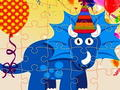 Mchezo Jigsaw ya Dino Party  online