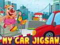 Mchezo Jigsaw ya gari langu  online