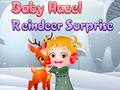 Mchezo Mtoto Hazel. Mshangao wa reindeer  online