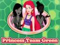 Mchezo Timu ya Princess Green  online