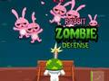 Mchezo Sungura Zombie ulinzi  online