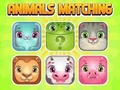 Mchezo Wanyama Kumbukumbu Matching  online