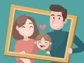 Mchezo Furaha ya Fumbo la Familia  online