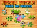 Mchezo Prince na Princess Jigsaw Puzzle  online