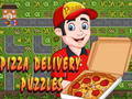 Mchezo Mafumbo ya Utoaji Pizza  online