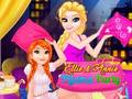 Mchezo Ellie na Annie Pijama Party  online