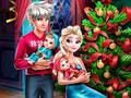 Mchezo Krismasi ya Familia ya Elsa  online