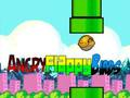Mchezo Ndege Flappy wenye hasira  online
