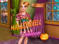 Mchezo Njiwa Halloween Dolly mavazi Up  online