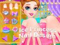 Mchezo Ubunifu wa msumari wa Ice Princess  online