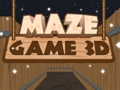 Mchezo Mchezo wa Maze 3d  online
