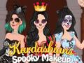 Mchezo Makeup ya Kardashians Spooky  online