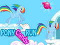 Mchezo Mbio za Pipi za Pony  online