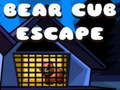 Mchezo Bear Cub kutoroka online