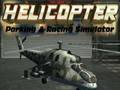 Mchezo Maegesho ya Helikopta & Simulator ya Mashindano  online