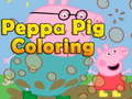 Mchezo Kuchorea Nguruwe ya Peppa  online