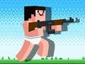 Mchezo Noob Rush dhidi ya Monsters Pro  online