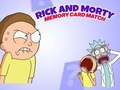 Mchezo Mechi ya Kadi ya Kumbukumbu ya Rick na Morty  online
