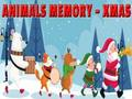 Mchezo Kumbukumbu ya Wanyama - Xmas  online
