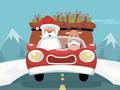 Mchezo Santa akitoa zawadi jigsaw online