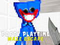 Mchezo Poppy Playtime Maze kutoroka online