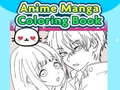 Mchezo Kitabu cha Kuchorea cha Wahusika Manga  online