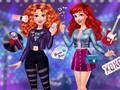 Mchezo Princess Redheads Rock Show online