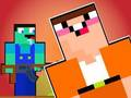 Mchezo Super Noob Alitekwa Mchimbaji Madini  online