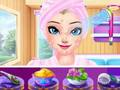 Mchezo Elsa Holiday Spa kupumzika online