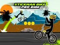Mchezo Stickman Bike Pro Ride online