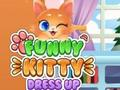 Mchezo Mapenzi Kitty Dress Up  online