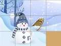 Mchezo Krismasi Slide Puzzle  online