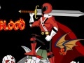 Mchezo Power Ranger Samurai Halloween damu  online