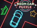Mchezo Neon Gari Puzzle  online