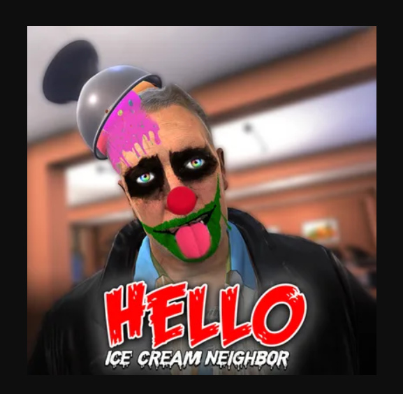Mchezo Hello Ice scream Jirani  online