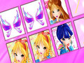 Mchezo Mechi ya Kumbukumbu ya Winx  online
