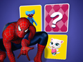 Mchezo Mechi ya Kadi ya Kumbukumbu ya Spiderman  online