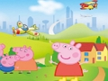 Mchezo Peppa Nguruwe Slide  online
