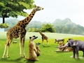 Mchezo Wanyama Slide Puzzle  online