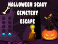 Mchezo Halloween Inatisha Cemetery Escape  online