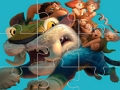 Mchezo Puzzle Croods  online